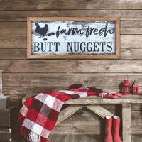 Décoration murale rustique en forme de poulailler avec poulet frais (couleur vintage) – Artisanat chinois, pendentif pour porte de ferme