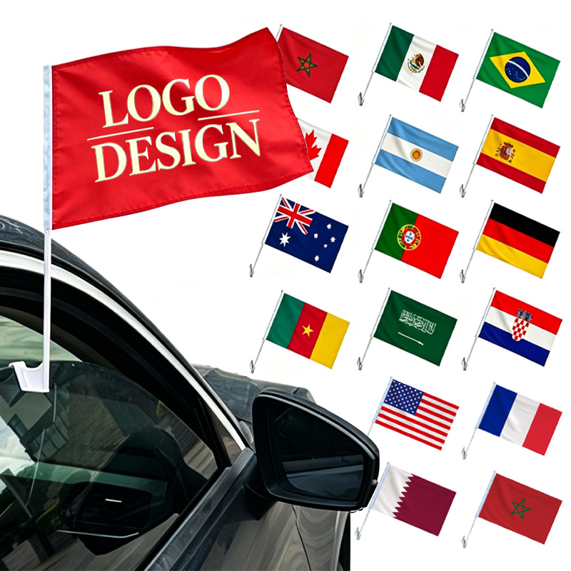 Drapeaux de voiture