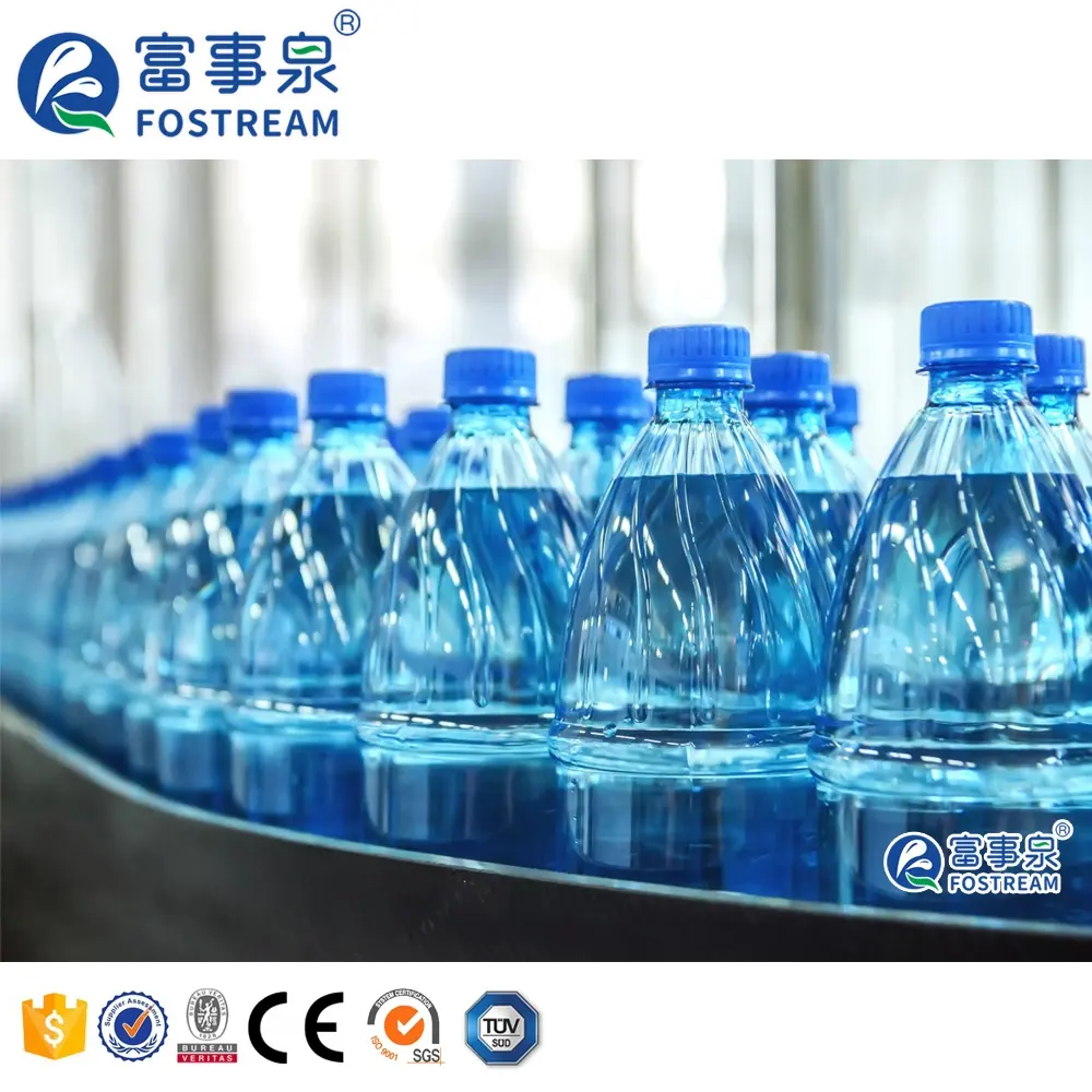 Full Automatic 2000-24000BPH Complete PET Bottle Drinking Mineral Water Production Plant