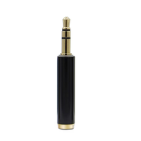 Adaptateur audio stéréo plaqué or 3.5mm TRS mâle vers femelle TRRS 3.5mm 3 4 pôles pour téléphone haut-parleur Microphone lecteur DVD