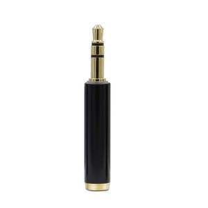 Adaptateur audio stéréo plaqué or 3.5mm <span class=keywords><strong>TRS</strong></span> mâle vers femelle <span class=keywords><strong>TRRS</strong></span> 3.5mm 3 4 pôles pour téléphone haut-parleur Microphone lecteur DVD - Product Image 1