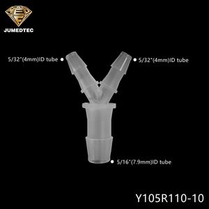 Accesorios de tubo de púas de plástico, conector reductor de 3 vías, accesorio de manguera de PP, accesorio de lengüeta de manguera en forma de Y para sistema de fluidos - Product Image 2
