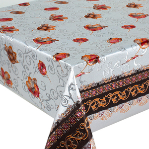 Khăn Trải Bàn PVC In Nổi Và In Chuyển Tiếp Trong Cuộn Với Mặt Sau Bằng Vải - Product Image 2