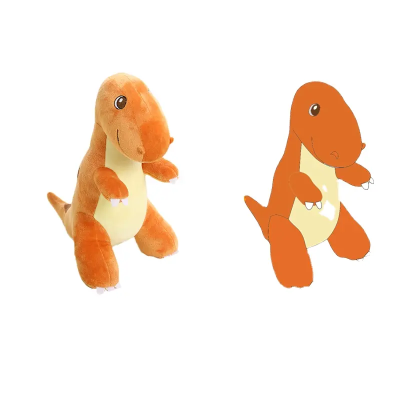 Dinosaur plush doll toy animal customization to figure to sample OEM/ODM doll doll wholesale mascot design