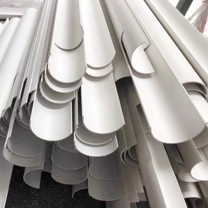 ท่อระบายน้ำ PVC ครึ่งวงกลมคุณภาพสูงจากโรงงานโดยตรง ขายส่งสำหรับงานหนัก เหมาะสำหรับสนามเด็กเล่นในโรงเรียนอนุบาลและโครงการระบายน้ำภายนอกอาคาร - Product Image 5