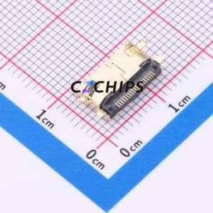 XDHF-1902-1908 <b>HDMI</b> Connector SMD Connector ( Connector <b>Type</b>: <b>HDMI</b>-<b>C</b> )( Gender: Female )( Total Number of PINs: 19P ) - Product Image 2