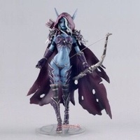 Figura de Acción de PVC de Sylvanas Windrunner, Reina de los Muertos, de World of Warcraft, 7 Pulgadas