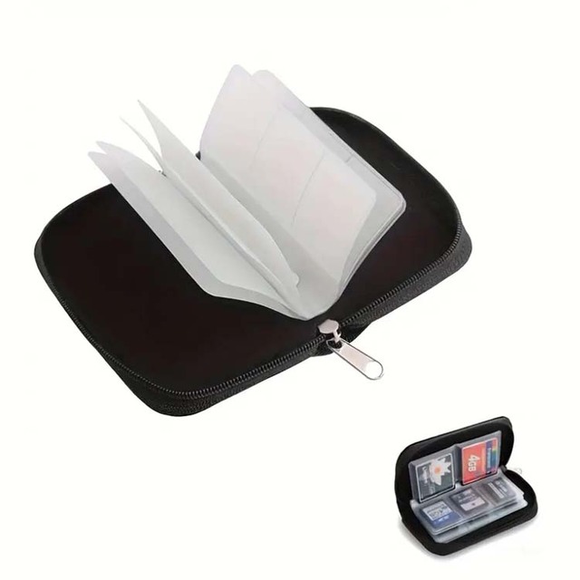Low Price Wholesale Price Stand Universal Transparent Memory Card 6 Sim Portable Plastic PVC Sim Card Holder for Needle