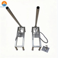 Mesin Pembersih Usus Babi Stainless Steel Efisiensi Tinggi, Dioperasikan dengan Kaki, untuk Rumah Pemotongan Hewan