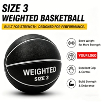 Balón de Baloncesto de Entrenamiento con Peso Talla 3, Mejora el Agarre, la Fuerza y el Control de la Velocidad de las Manos, Balón de Entrenamiento con Logotipo Personalizado, Suministro de Fábrica OEM, 600g 900g