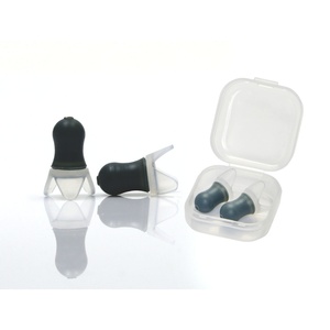 Bouchons <span class=keywords><strong>d</strong></span>'oreilles pour voyages en avion avec étui pour adultes ou enfants, certifiés CE 32 dB, protection auditive, soulagement de la pression et prévention des douleurs aux oreilles - Product Image 1