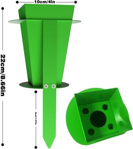 Classic China Metal Cemetery Vases &amp; <strong>Grave</strong> Spikes <strong>Flower</strong> <strong>Holder</strong> <strong>for</strong> Cemeteries and <strong>Graves</strong> - Product Image 6