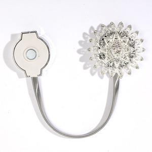 Boucle magnétique pour rideau, sangle extensible créative, boucle magnétique en alliage, sans installation, vente directe d'usine - Product Image 3