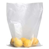 Conception spéciale personnalisée ouverture unilatérale pré-ouvert ouverture facile à ouvrir sacs plats de conservation en plastique transparent sur rouleau