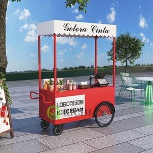 Street Mobile Portable <strong>Food</strong> Cart Hot Dog Push Cart Mobile <strong>Food</strong> Doner Kebab Mobile <strong>Food</strong> <strong>Stand</strong> Carts for Sale - Product Image 5