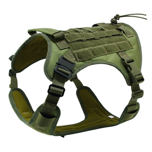 Conjunto de collar y arnés táctico antitirones para perros medianos y grandes - Product Image 5