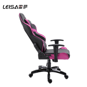 Leisa-silla giratoria de carreras de buen diseño, sillón de oficina ergonómico de PU/PVC, masaje, barato, para juegos, 2022 grados en Color azul, 180 - Product Image 4