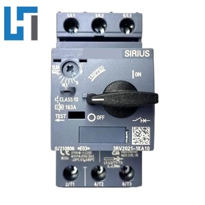 โมดูลเบรกเกอร์ป้องกันมอเตอร์แบบใหม่ รุ่น 3RV2021-1KA10 ตัวควบคุมการโปรแกรม PLC 3RV20211KA10 มีสินค้าในสต็อก - Product Image 1