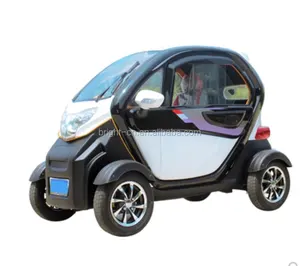 Yeni sıcak versiyon akıllı 3 koltuk 4 tekerlekli ucuz mini elektrikli otomobil dört tekerli araç satılık