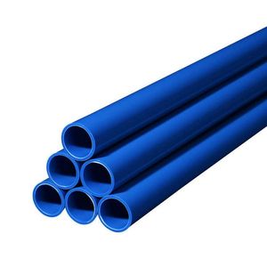 Tuyau Cylindrique Bleu 100% UPVC pour Usage Agricole, Durable, 6m, pour Eau et Aquarien, Anti-Corrosion, Haute Pression, Léger - Product Image 1