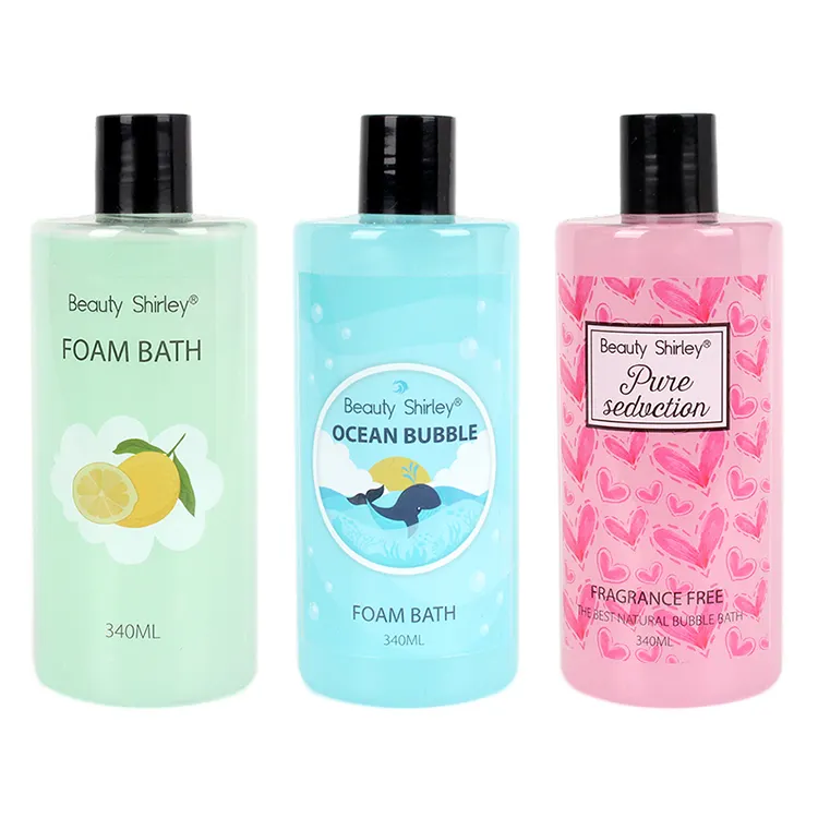 Relaxing organic bubble spa bath natural logo valentine lather bubble maker bath sun flower bubble bath