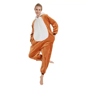 Tersedia Stok Grosir Kostum Piyama Kostum Halloween Cosplay Pakaian Tidur Kostum Mongoose Afrika