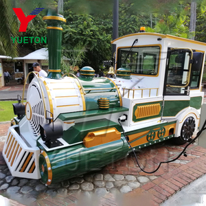 Giá rẻ công viên giải trí tour du lịch đường chuyến đi nhỏ tham quan động cơ diesel dotto vui vẻ điện trackless du lịch xe lửa để bán - Product Image 3