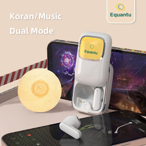 Wireless Headset APP Control Led Display Screen Light Change <b>Quran</b> <b>Player</b> bluetooth Earphone - Product Image 4