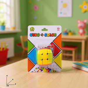 คิวบ์คัลเลอร์เมจิกคิวบ์พวงกุญแจ 4x4x4 ซม. สำหรับเด็กอายุ 6 ปีขึ้นไป - Product Image 3