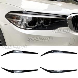 Accessoires de décoration de phares de voiture, type paupières/sourcils, pour BMW Série 5 G30 525i 530i 2017-2020 - Product Image 2