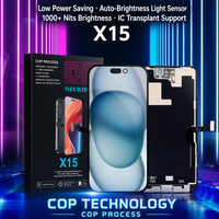 Compatible avec l'assemblage d'écran OLED flexible DD pour iPhone Xs Max, 11, 12 Pro Max, 13 Pro Max, 14 Pro Max, 15 Pro Max, 16 Pro Max