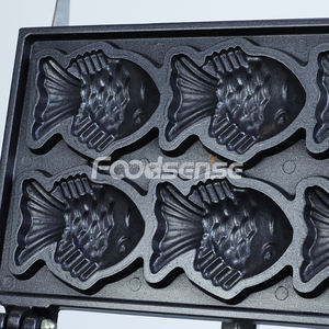 เครื่องสโคนไฟฟ้ากึ่งอัตโนมัติ,เครื่องทำขนมปลากรอบแบบเกาหลีไฟฟ้าเครื่องทำไอศครีมปลา - Product Image 5