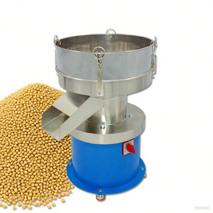 Machine de tamisage vibratoire électrique en acier inoxydable personnalisée, moteur, séparation automatique de la poudre pour les aliments, les minerais - Product Image 4