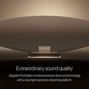 ลำโพงไร้สาย Bowers Wilkins Zeppelin Pro Edition, ลำโพงบลูทูธขนาดใหญ่, ไดรเวอร์ 5 ตัว พร้อมซับวูฟเฟอร์, บลูทูธ St - Product Image 2