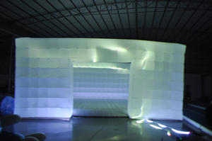 Led ánh sáng <span class=keywords><strong>Inflatable</strong></span> lều với không khí Mat <span class=keywords><strong>Inflatable</strong></span> Cube lều cho quảng cáo - Product Image 3