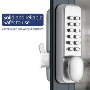 Wholesale Price Granular Push-button <strong>Digital</strong> Mechanical Botones Keyless Combination <strong>Door</strong> Lock with Hook - Product Image 2