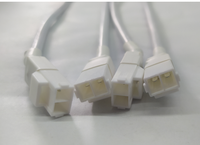 Connecteur femelle QUANWEI DC vers câble assemblé 2 broches 18AWG 20AWG pour connecteurs LED