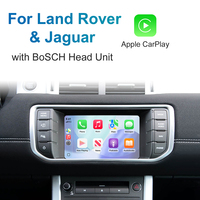 Kit adaptateur CarPlay sans fil Rhythm, décodage multimédia automobile pour Land Rover Jaguar Ranger Rover avec boîte Android Auto, rétrofit