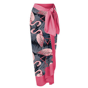 JSN <span class=keywords><strong>Flamingo</strong></span> costume intero 2023 Halter vita alta Bikini Suit Bow bretelle costume da bagno Beachwear - Product Image 3