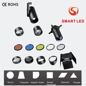 SMART CCT Dali Tuya Dimmable Shapeable Zoomable <b>Projector</b> <b>Light</b> 10W 20W 30W Aluminum Body Led Track Museum 80 90 97 CRI 5-Year - Product Image 2