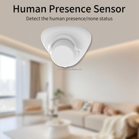 Détecteur de Présence Humaine Tuya Zigbee avec Capteur Radar 24G mmWave pour Maison Intelligente