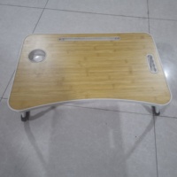 Réglable Design Moderne Ordinateur Portable Bureau Portable Pliant Ordinateur Table Lit Plateau Multifonctionnel Bureau Maison Bois Aluminium Stand