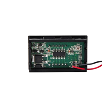 Voltmeter LED Digital tabung, kepala voltmeter LED digital 0.56 inci, perlindungan balik DC4.5V-30.0V
