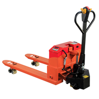 Elektrischer Stapler-Gabelstapler mit Lithium-Ionen-Batterie, 1070mm Gabellänge, Seitenschieber, Polyurethan-Reifen, 1200mm Lastmittelpunkt, Stehmodell