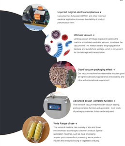 Mesa de <span class=keywords><strong>tope</strong></span> carne queso comida Mini vacío de la máquina de embalaje de alimentos con ruedas - Product Image 6