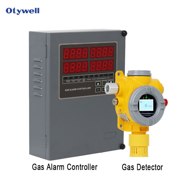Explosion Proof Gas Detector Control System Wall Mount Gas Leak Alarm Monitoring Controller
