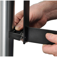 Deluxe Autopole-2 Varipole Fond Support Système avec Chaîne En Métal Expansion Kit Pour Photo Studio