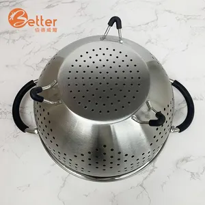 Mand Keuken Rvs Theepot Container Groente Colanders Kom