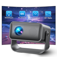 Proyektor R100 Jual Langsung Pabrik, Mini Portabel Berkualitas Tinggi, Proyektor Video Home Theater 4K Full HD 720P LCD LED Cinema
