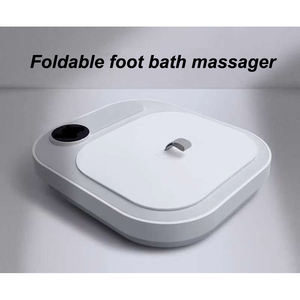 Suela de spa para baño de pies plegable, puntos de acupuntura, masaje de rodillo de pie con calefacción infrarroja cálida - Product Image 3